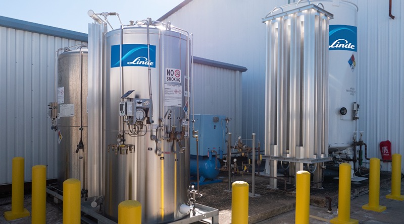 Praxair Microbulk Tanks