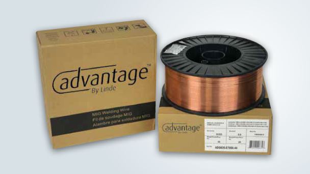 advantage solid welding wire