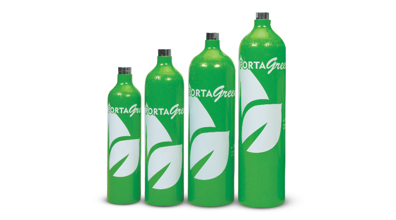 Praxair Portagas Portagreen Cylinders